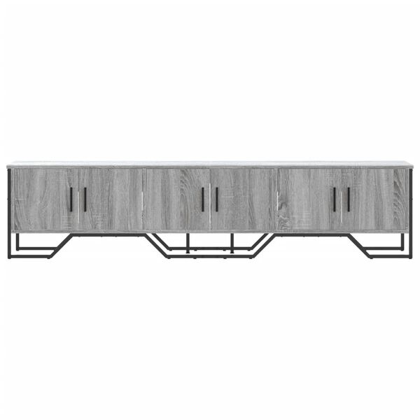 vidaXL Έπιπλο Τηλεόρασης Γκρι Sonoma 180x34x41 εκ. από Επεξεργ. Ξύλο