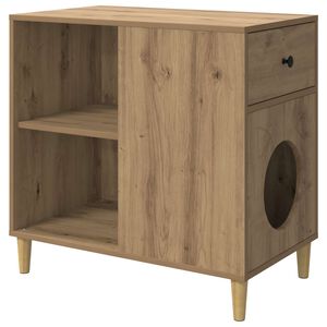 vidaXL &Sigma;&pi;ί&tau;&iota; &Gamma;ά&tau;&alpha;&sigmaf; Artisian &Delta;&rho;&upsilon;&sigmaf; 72 x 42,5 x 70 &epsilon;&kappa;. &Epsilon;&pi;&epsilon;&xi;&epsilon;&rho;&gamma;&alpha;&sigma;&mu;έ&nu;&omicron; &Xi;ύ&lambda;&omicron;