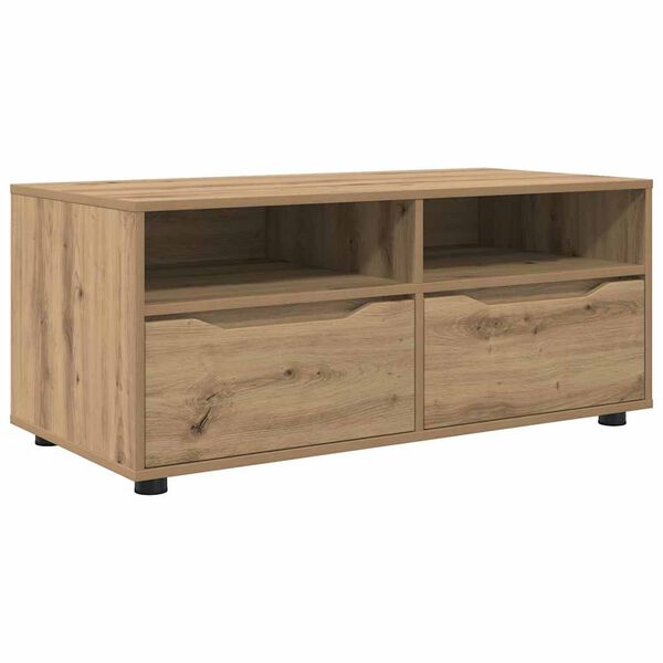 vidaXL &Nu;&tau;&omicron;&upsilon;&lambda;ά&pi;&iota; TV Artisan Oak 100 x 48 x 43 &epsilon;&kappa;. &Epsilon;&pi;&epsilon;&xi;&epsilon;&rho;&gamma;&alpha;&sigma;&mu;έ&nu;&omicron; &xi;ύ&lambda;&omicron;