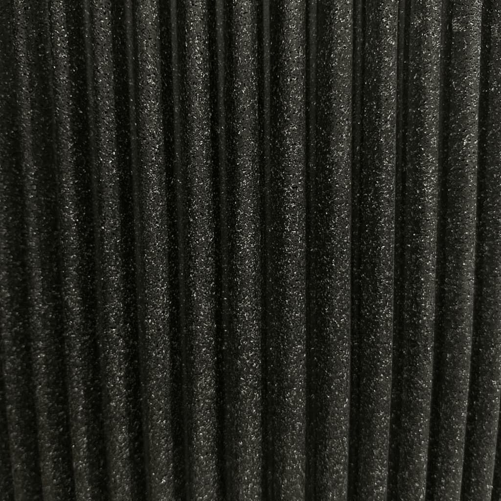 Capi Βάζο Elegant Groove Μαύρο 46 x 58 εκ.