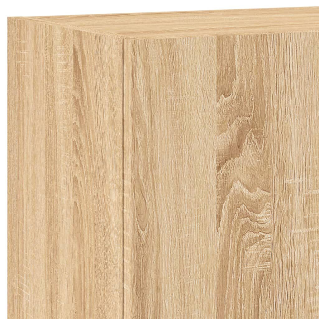 vidaXL Έπιπλο Τοίχου Τηλεόρασης Sonoma Δρυς 40,5x30x90 εκ. Επεξ. Ξύλο