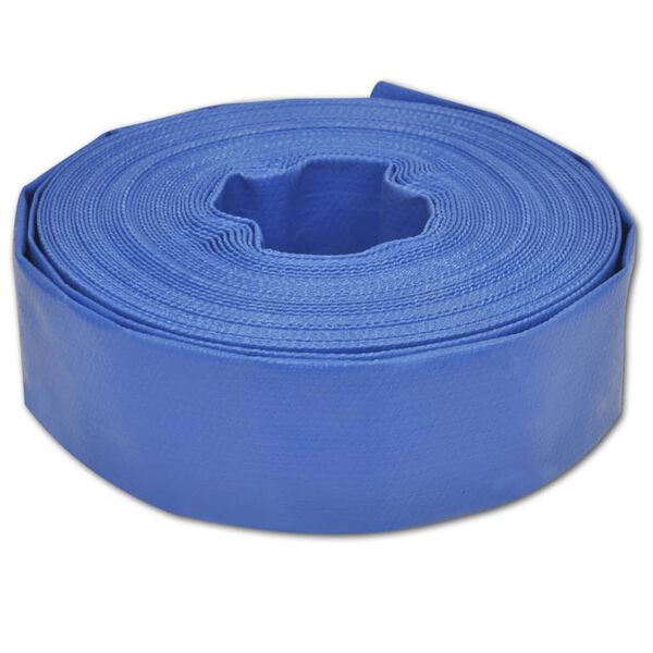 vidaXL Μάνικα Νερού Πλακέ 100 μ. 1.5" από PVC
