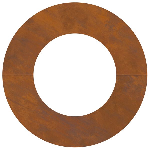 vidaXL Γλάστρα Corten Steel Χάλυβας corten 70 εκ. Διάμετρος Ανθεκτική
