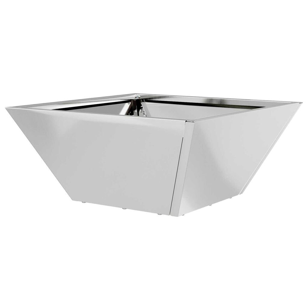 vidaXL Γλάστρα Κήπου 35x35x15 εκ από Γαλβανισμένο Χάλυβα.