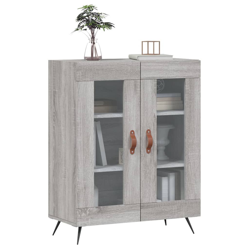 vidaXL Ντουλάπι Γκρι Sonoma 69,5 x 34 x 90 εκ. από Επεξεργασμένο Ξύλο