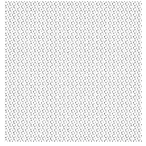 vidaXL Πλέγμα Ανεπτυγμένο 50x50 εκ. / 30x17x2,5 χιλ. Ανοξείδωτο Ατσάλι