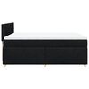vidaXL &Kappa;&rho;&epsilon;&beta;ά&tau;&iota; Boxspring &mu;&epsilon; &Sigma;&tau;&rho;ώ&mu;&alpha; &Mu;&alpha;ύ&rho;&omicron; 160x200 &epsilon;&kappa;. &Upsilon;&phi;&alpha;&sigma;&mu;ά&tau;&iota;&nu;&omicron;