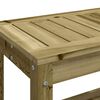 vidaXL Παγκάκι Κήπου 82,5 x 35 x 45 εκ. από Εμποτισμένο Ξύλο Πεύκου
