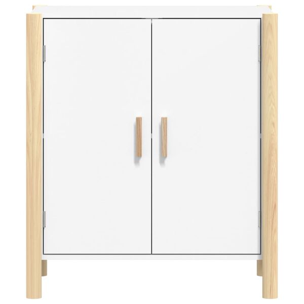 vidaXL Ντουλάπι Λευκό 62 x 38 x 70 εκ. από Επεξεργασμένο Ξύλο