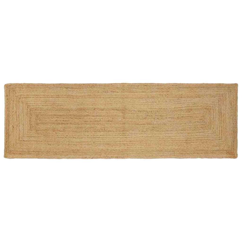 vidaXL Χαλί Μπεζ 80 x 300 cm Γιούτα