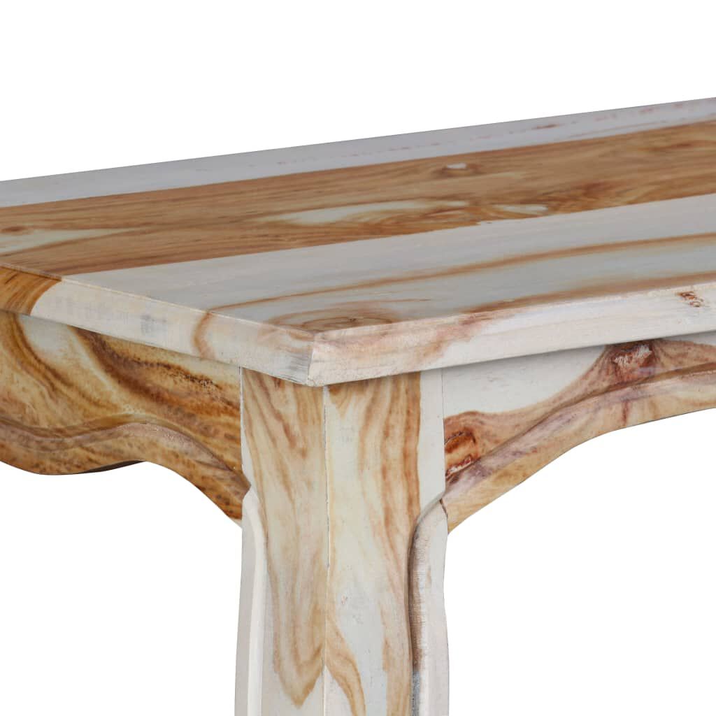vidaXL Τραπέζι Κονσόλα 110 x 40 x 76 εκ. από Μασίφ Ξύλο Sheesham