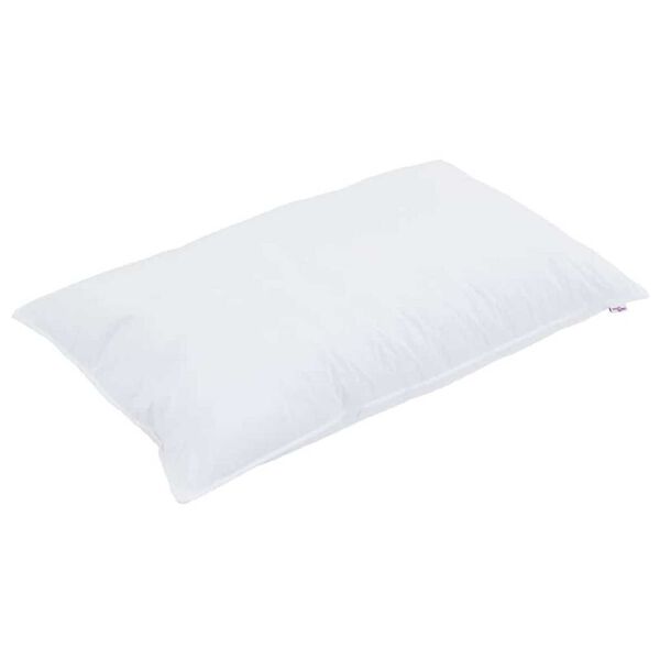 vidaXL Πάπλωμα με μαξιλάρι Λευκό 155 x 200 εκ. Μικροΐνες