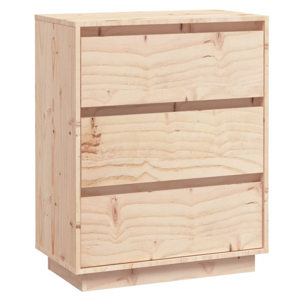 vidaXL Συρταριέρα 60 x 34 x 75 εκ. από Μασίφ Ξύλο Πεύκου
