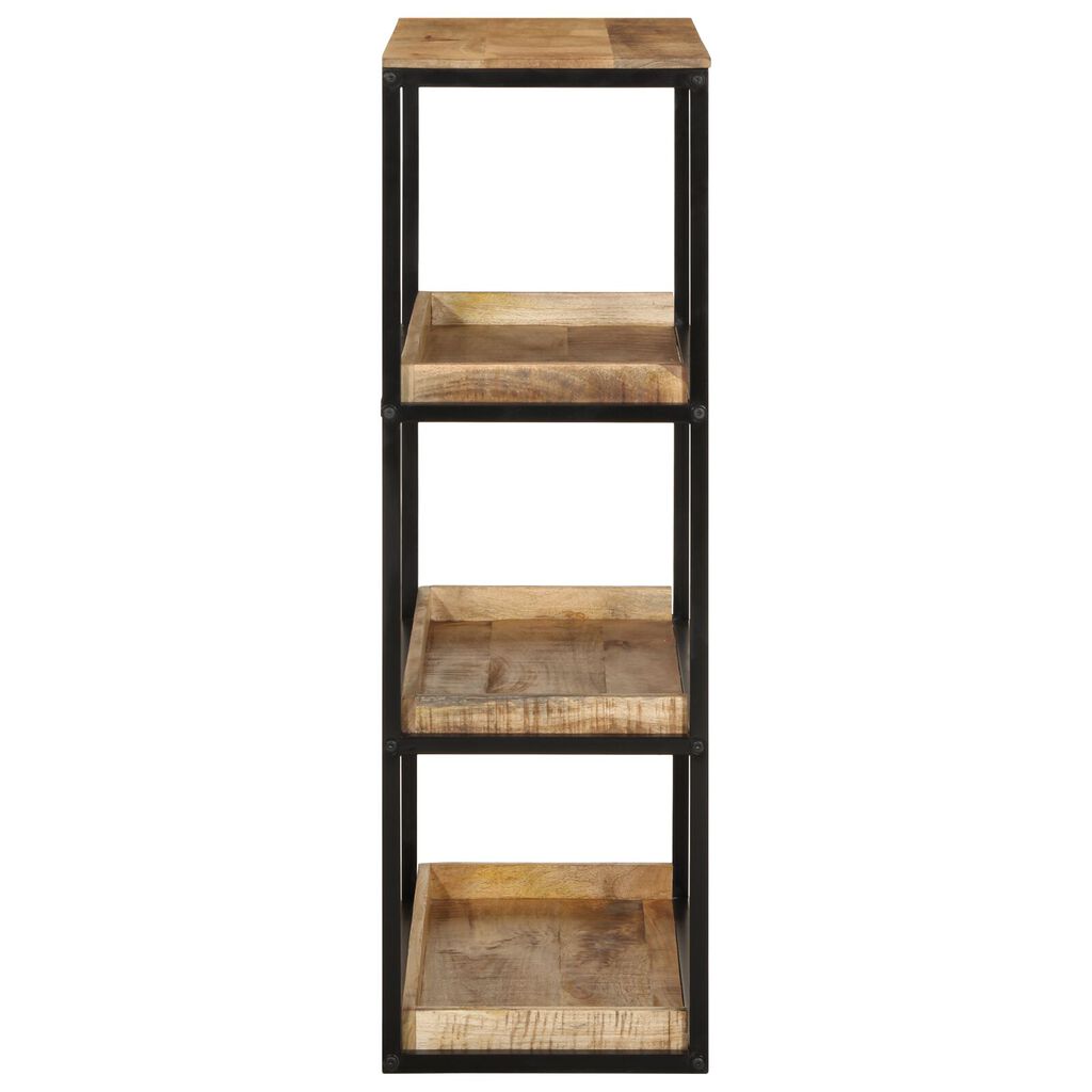 vidaXL Βιβλιοθήκη 70x35x110 εκ. Μασίφ Ξύλο Χοντρό Μάνγκο