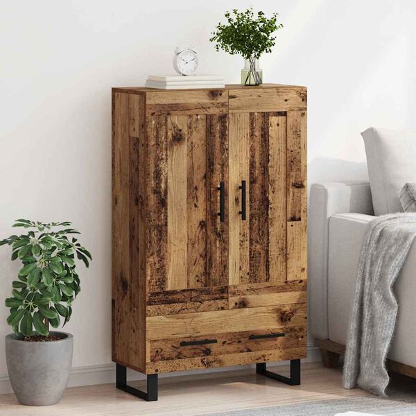 vidaXL Highboard &Pi;&alpha;&lambda;&iota;ό &Xi;ύ&lambda;&omicron; 69,5 x 31 x 115 &epsilon;&kappa;. &Epsilon;&pi;&epsilon;&xi;&epsilon;&rho;&gamma;&alpha;&sigma;&mu;έ&nu;&omicron; &xi;ύ&lambda;&omicron;