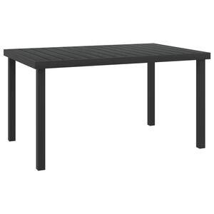vidaXL &Tau;&rho;&alpha;&pi;έ&zeta;&iota; &Kappa;ή&pi;&omicron;&upsilon; &Mu;&alpha;ύ&rho;&omicron; 140 x 90 x 74 &epsilon;&kappa;. &alpha;&pi;ό &Alpha;&lambda;&omicron;&upsilon;&mu;ί&nu;&iota;&omicron; &kappa;&alpha;&iota; WPC
