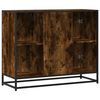 vidaXL Sideboard Καπνιστή δρυς 92x35x76 cm Κατασκευασμένο ξύλο