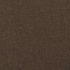 vidaXL Στρώμα με Pocket Springs Σκούρο Καφέ 180x200x20 εκ. Υφασμάτινο