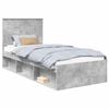 vidaXL &Sigma;&kappa;&epsilon;&lambda;&epsilon;&tau;ό&sigmaf; &Kappa;&rho;&epsilon;&beta;&alpha;&tau;&iota;&omicron;ύ &Gamma;&kappa;&rho;&iota; &Mu;&pi;&epsilon;&tau;ό&nu; 90 x 190 cm &Sigma;&tau;&epsilon;&rho;&epsilon;ά &xi;&upsilon;&lambda;&epsilon;ί&alpha; &pi;&epsilon;ύ&kappa;&omicron;&upsilon;