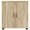 vidaXL Ντουλάπι Μπάνιου με ράφι με πόρτα Sonoma Δρυς 61 x 35 x 64 εκ.