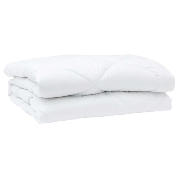 vidaXL Πάπλωμα με μαξιλάρι 3 pcs Λευκό 260 x 220 εκ. Μικροΐνες