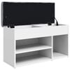 vidaXL &Pi;ά&gamma;&kappa;&omicron;&sigmaf; &Pi;&alpha;&pi;&omicron;&upsilon;&tau;&sigma;&iota;ώ&nu; &Lambda;&epsilon;&upsilon;&kappa;ό 82 x 32 x 45,5 &epsilon;&kappa;. &alpha;&pi;ό &Tau;&epsilon;&chi;&nu;&eta;&tau;ό &Xi;ύ&lambda;&omicron;