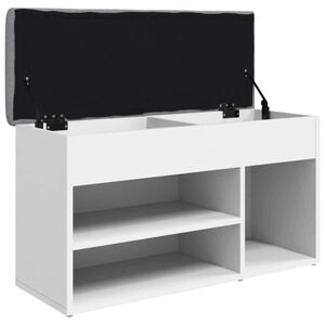 vidaXL &Pi;ά&gamma;&kappa;&omicron;&sigmaf; &Pi;&alpha;&pi;&omicron;&upsilon;&tau;&sigma;&iota;ώ&nu; &Lambda;&epsilon;&upsilon;&kappa;ό 82 x 32 x 45,5 &epsilon;&kappa;. &alpha;&pi;ό &Tau;&epsilon;&chi;&nu;&eta;&tau;ό &Xi;ύ&lambda;&omicron;