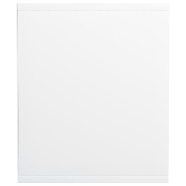 vidaXL Βιβλιοθήκη/Έπιπλο Τηλεόρασης Λευκό 36x30x143 εκ. Επεξ. Ξύλο
