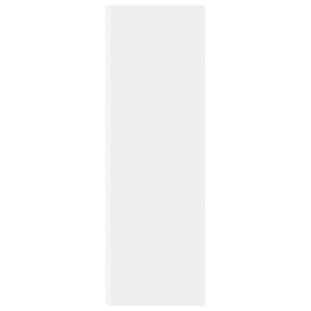 vidaXL Ντουλάπι Γωνία Λευκό 33 x 33 x 100 εκ. από Επεξ. Ξύλο