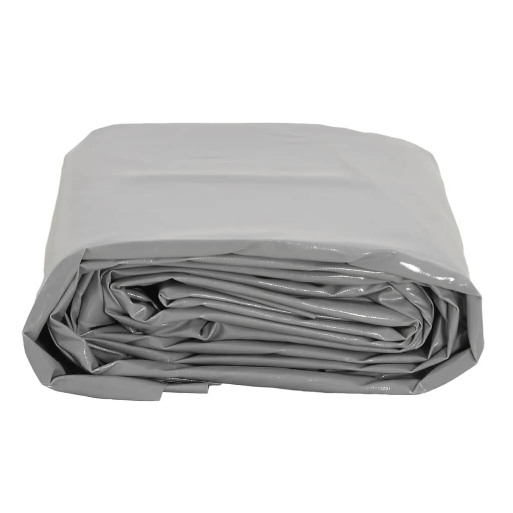 vidaXL Μουσαμάς Γκρι 1,5 x 2 μ. 650 γρ./μ²