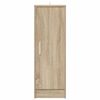 vidaXL Παπουτσοθήκη Sonoma Δρυς 32 x 35 x 92 εκ. από Επεξ. Ξύλο