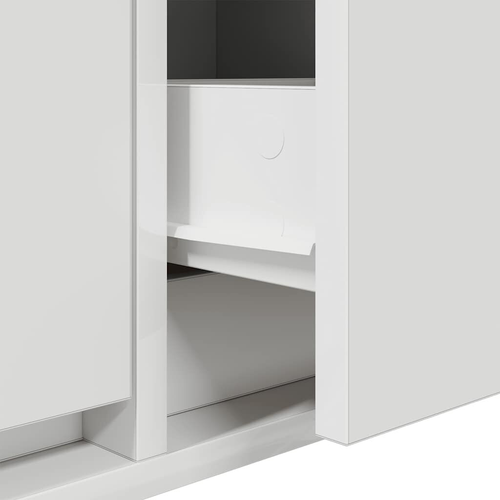 vidaXL Έπιπλο Τηλεόρασης Λευκό 80x31x25,5 εκ. Επεξεργασμένο Ξύλο