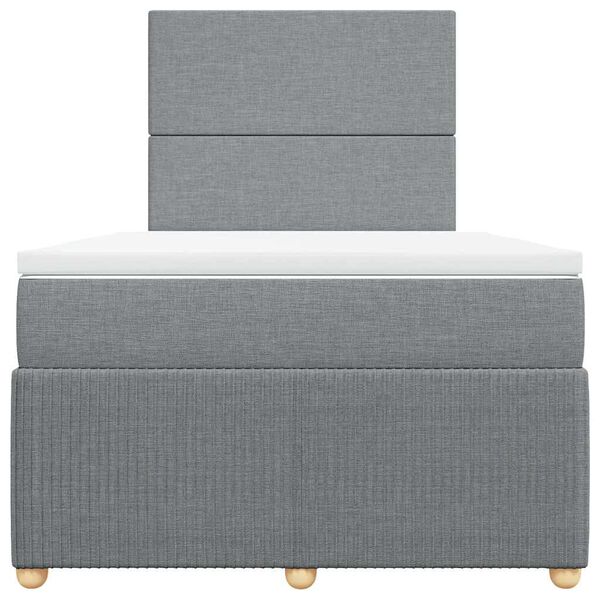 vidaXL &Kappa;&rho;&epsilon;&beta;ά&tau;&iota; Boxspring &mu;&epsilon; &Sigma;&tau;&rho;ώ&mu;&alpha; &Alpha;&nu;&omicron;&iota;&chi;&tau;ό &Gamma;&kappa;&rho;&iota; 120x200 &epsilon;&kappa;. &Upsilon;&phi;&alpha;&sigma;&mu;ά&tau;&iota;&nu;&omicron;