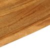 vidaXL Επιφάνεια Τραπεζιού 120x60x3,8 εκ. Live Edge Μασίφ Ξύλο Μάνγκο