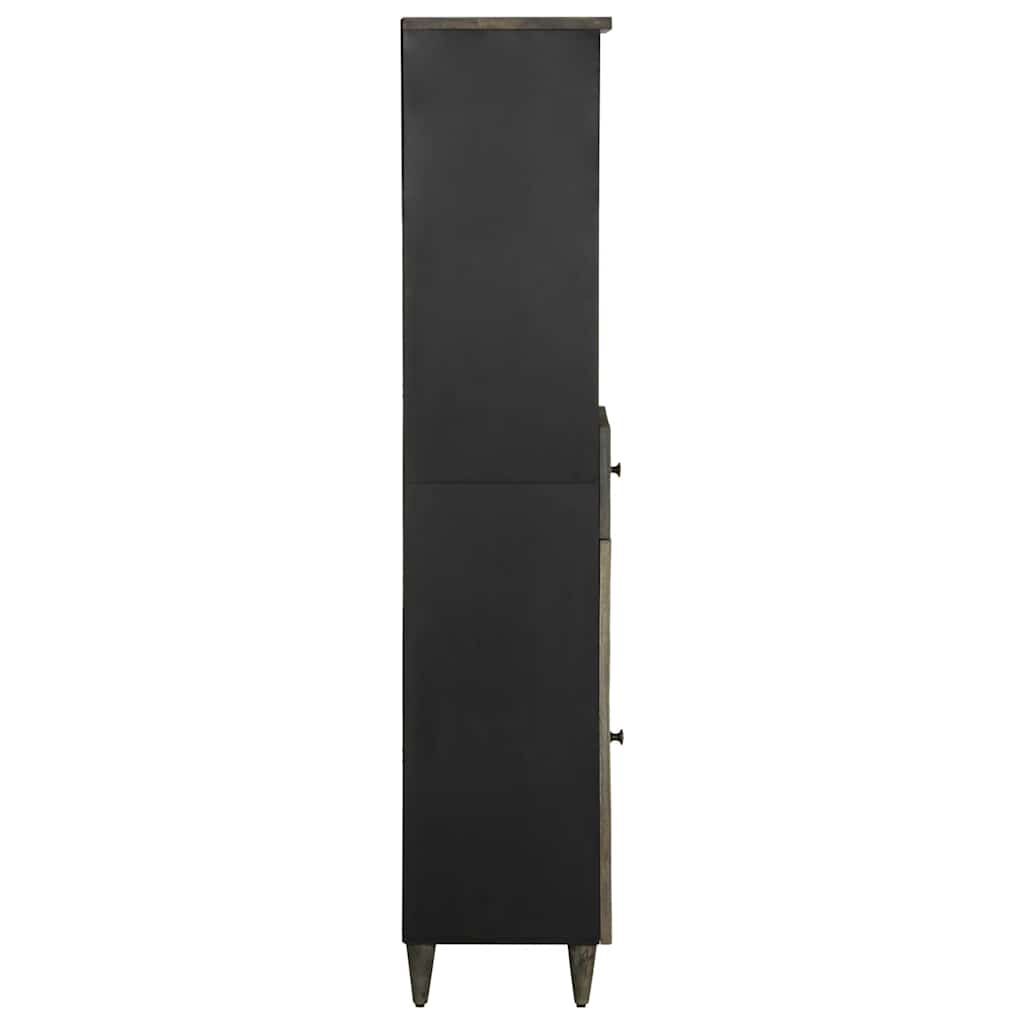 vidaXL Ντουλάπι Μπάνιου 38 x 33 x 160 εκ. από Μασίφ Ξύλο Μάνγκο