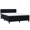 vidaXL &Kappa;&rho;&epsilon;&beta;ά&tau;&iota; Boxspring &mu;&epsilon; &Sigma;&tau;&rho;ώ&mu;&alpha; &Mu;&alpha;ύ&rho;&omicron; 160x210 &epsilon;&kappa;. &Beta;&epsilon;&lambda;&omicron;ύ&delta;&iota;&nu;&omicron;