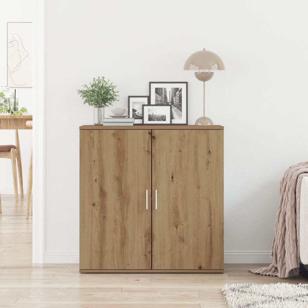 vidaXL Σαπούνι Artisan Oak 79x38x80 εκ. Επεξεργασμένο ξύλο