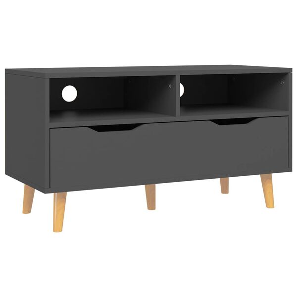vidaXL Έπιπλο Τηλεόρασης Γκρι 90x40x48,5 εκ. από Επεξεργασμένο Ξύλο