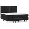 vidaXL &Kappa;&rho;&epsilon;&beta;ά&tau;&iota; Boxspring &mu;&epsilon; &Sigma;&tau;&rho;ώ&mu;&alpha; &Mu;&alpha;ύ&rho;&omicron; 180x200 &epsilon;&kappa;. &Beta;&epsilon;&lambda;&omicron;ύ&delta;&iota;&nu;&omicron;