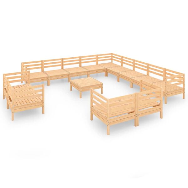 vidaXL &Sigma;&alpha;&lambda;ό&nu;&iota; &Kappa;ή&pi;&omicron;&upsilon; &Sigma;&epsilon;&tau; 14 &Tau;&epsilon;&mu;&alpha;&chi;ί&omega;&nu; &alpha;&pi;ό &Mu;&alpha;&sigma;ί&phi; &Xi;ύ&lambda;&omicron; &Pi;&epsilon;ύ&kappa;&omicron;&upsilon;