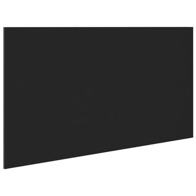 vidaXL Κεφαλάρι Κρεβατιού Μαύρο 160x1,5x80 εκ. από Επεξεργασμένο Ξύλο