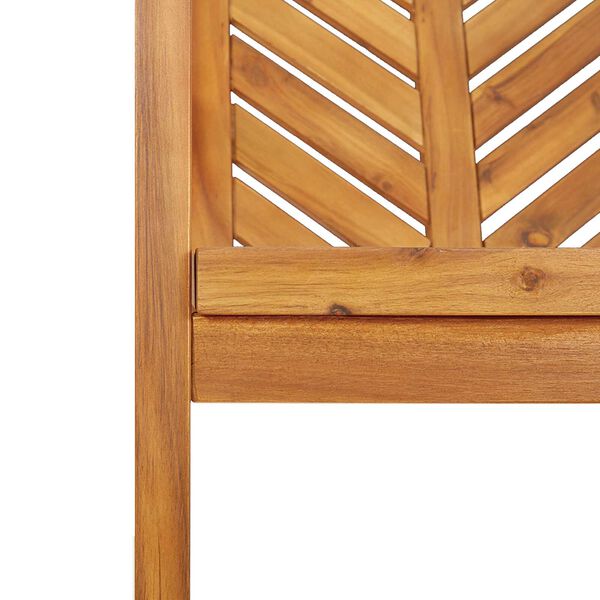 vidaXL Σέτ φαγητού για κήπο 4 pcs Καφέ 150 x 90 x 74 cm