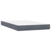 vidaXL &Kappa;&rho;&epsilon;&beta;ά&tau;&iota; Boxspring &mu;&epsilon; &Sigma;&tau;&rho;ώ&mu;&alpha; & LED &Sigma;&kappa;&omicron;ύ&rho;&omicron; &gamma;&kappa;&rho;&iota; 120x220 cm &Beta;&epsilon;&lambda;&omicron;ύ&delta;&iota;&nu;&omicron;