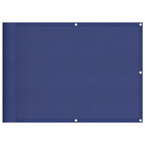 vidaXL Διαχωριστικό Βεράντας Μπλε 75x1000εκ 100% Πολ. Ύφασμα Oxford