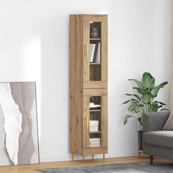 vidaXL Highboard 2 pcs Artisan Oak &Gamma;&upsilon;&alpha;&lambda;ί