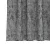 vidaXL Κουρτίνα με κουρτίνες 2 pcs Γκρι 140 x 140 cm Βελούδο