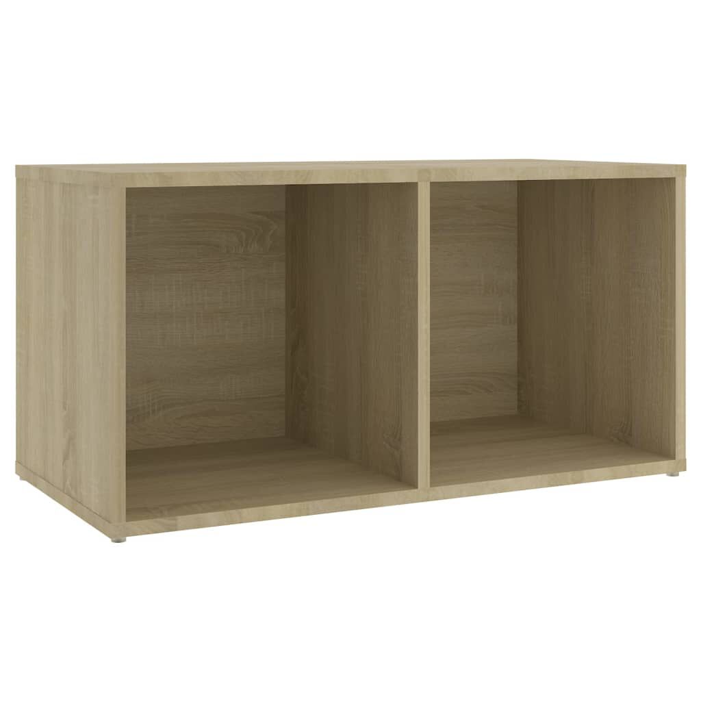 vidaXL Έπιπλα Τηλεόρασης 2 τεμ Sonoma Δρυς 72x35x36,5εκ Επεξ. Ξύλο