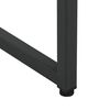 vidaXL Μπουφές Μαύρος 75 x 35 x 75 εκ. από Ατσάλι