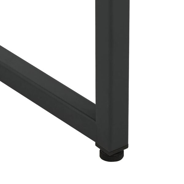 vidaXL Μπουφές Μαύρος 75 x 35 x 75 εκ. από Ατσάλι