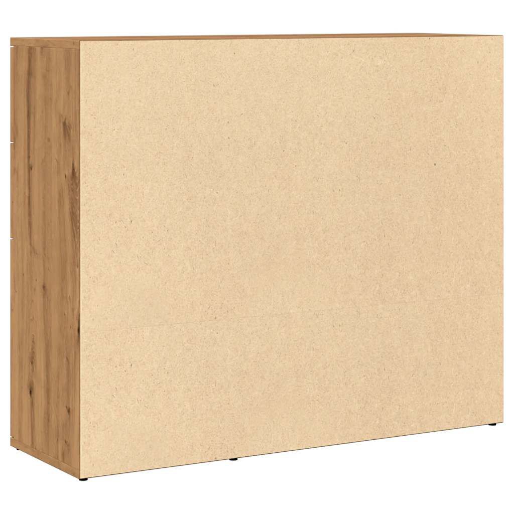 vidaXL Ντουλάπι Αρτισιανή Δρυς 91x29,5x75 εκ. από Επεξεργασμένο Ξύλο
